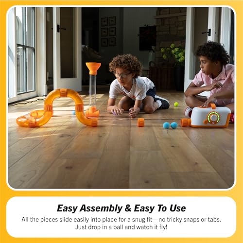 Fat Brain Toys The Original Air Toobz, Air-Powered STEM Building Toys for Kids & Teens, Kids Building Toys, STEM Toys for 3+ Year Old