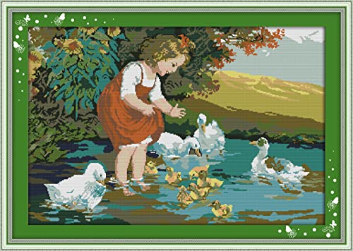 Peinture au diamant 5D complet avec strass ronds et carrés de 30x40 cm