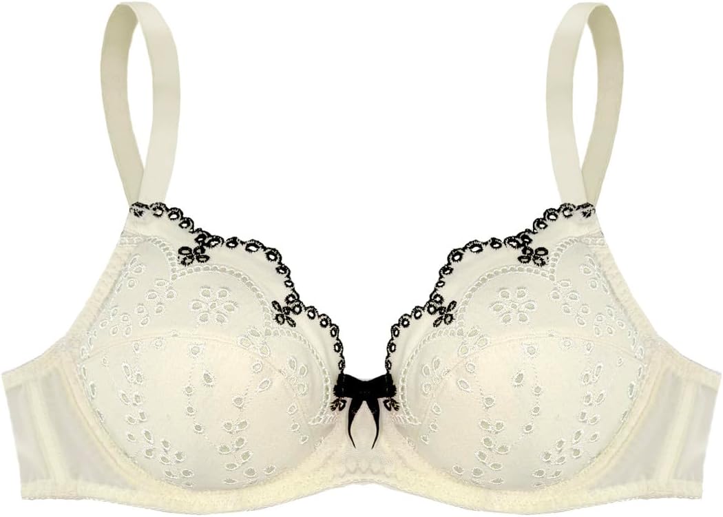 Cotton Emb Super Boost Wireless Pad Plunge Bra Small Boob Must Have Petite Lady Add 2-3 Cup Sizes 30-44 A, AA, AAA