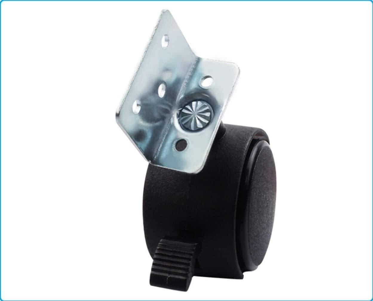 Roulette De Meuble Design SHIFT - SOTECH - 50 Mm - Noir - Capacité De Charge 35 Kg - Hauteur