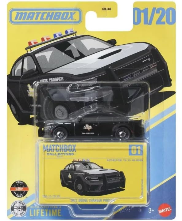 Matchbox Collectors - Dodge Charger Pursuit 1:64 miniatura 1