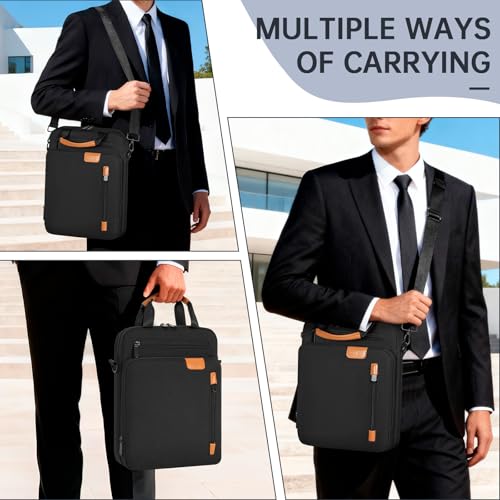 Image of 9-11 Inch Tablet Sleeve Bag, Padded Protective Travel Carrying Case for iPad A16 2025, iPad Air 11 inch M3 M2, iPad Pro M5 /M4 11 inch, iPad 10 /9 /8 /7th, Galaxy Tab A9+ /S9 /S8 11 inch