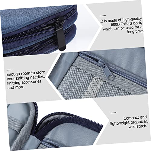 ADOCARN Bolsa De Armazenamento De Lã Acessórios De Tricô Bolsas Organizadoras Para Bolsa De Viagem O