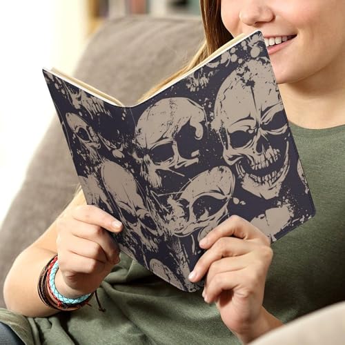 Carnet de Notes A5 à Reliure Plate Réutilisable en Cuir PU Souple - 6