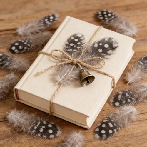 Perlhuhnfedern,200 Stück Federn zum Basteln 4.5-10 cm,Bastelfedern,Natürliche Bastelfedern,Braun Federn Basteln Weich Feather,Natürliche Gesprenkelte Federns,für DIY Ohrring Hochzeit Traumfänger