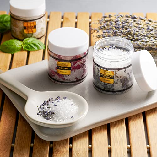 Fathers-Day-Gifts-for-Dad-Epsom-Bath-Salts-Gift-Set-Relaxing-Spa-Salt-with-Essential-Oils-Bubble-Bath-Soaks-Lavender-Eucalyptus-Spearmint-Lemon-Basil-Coconut-Tea-Tree-Honey-Almond-Epsom-Salt
