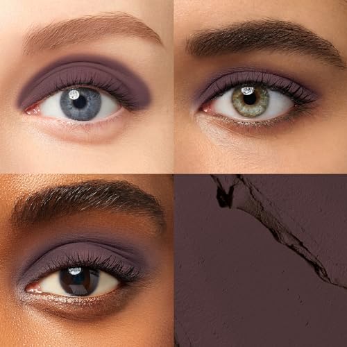 Julep Eyeshadow 101 Crème-to-Powder Waterproof Eyeshadow Stick – Black Cherry Matte – Long-Lasting, Crease-Proof, Rich Toned Burgundy Matte Cream Eyeshadow with Built-in Smudger - Image 3