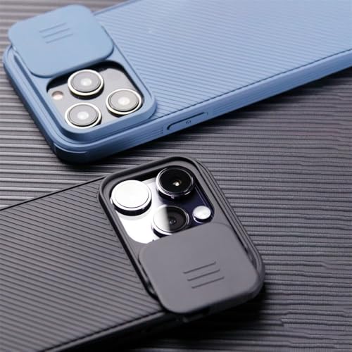 Coque magnétique iPhone 13 Pro bleu idéale pour charger sans fil au bureau