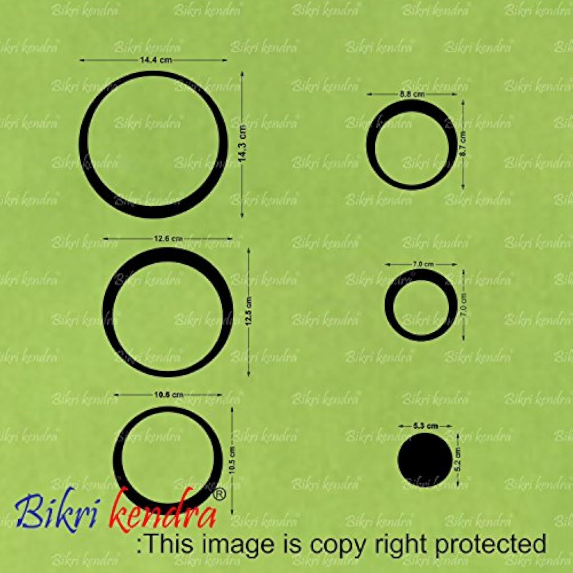 36 Acrylic Mirror Wall Decor Stickers