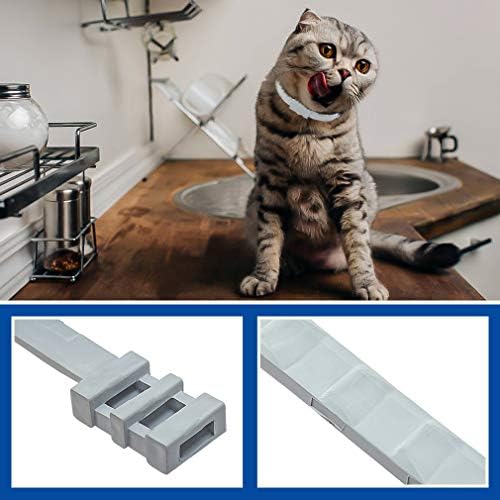 KOOLTAIL Cat Flea and Tick Collar - 8 Months Protection Anti Flea Collars Effective Treatment Adjustable Length for Kittens Cats