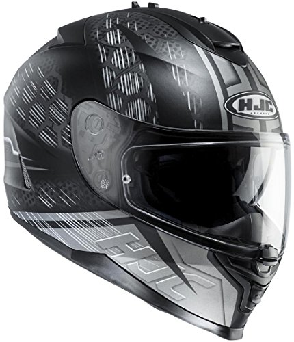 HJC Motorradhelm IS-17 Enver MC5SF, Schwarz/Weiß, Größe S HJC Motorradhelm IS-17 Enver MC5SF, Schwarz/Weiß, Größe S