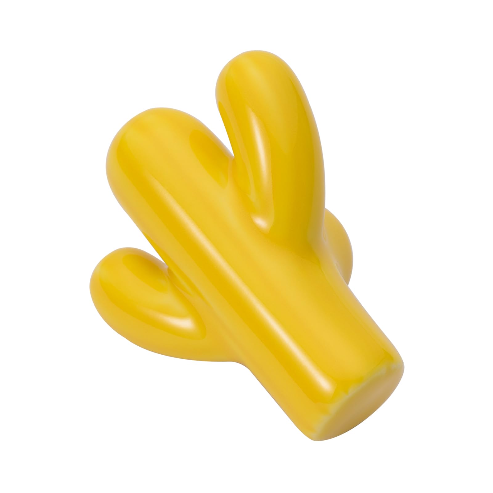 NAKUPENDA Set of 4 Ceramic Door Handles, Furniture Knobs, Cactus Shape, Cupboard Drawer Knobs, Knobs for Children's Room - Image 4