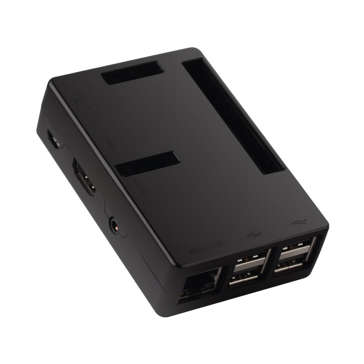 Tontec New Raspberry Pi 2 Case Raspberry Pi B+ Case Black Case Box Enclosure for Raspberry Pi 2 Model B and Raspberry Pi B+ (Black)