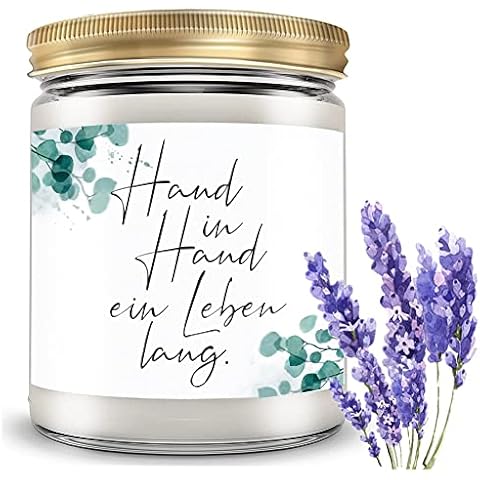 Aroma Kerzen Duftkerzen Sojawachs Kerzen Freundin Ehepartner Geburtstag Cover
