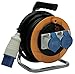 Produktbild Brennenstuhl 1075206 Kabeltrommel 10 m Serie Serie GARANT ST EWG 2, Kompaktes Stecker und 2 Steckdosen CEE 3-polig 230 V/16 A IP44