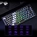 Akko 5075 V3 HE Rapid Trigger Tastatur, Hall-Effekt-Magnetschalter, 8K-Abfragerate,RT0,005 mm,75% US-Layout,RGB-Hintergrundbe... Gaming-Tastatur für PC& Mac(Schwarz Transparent)