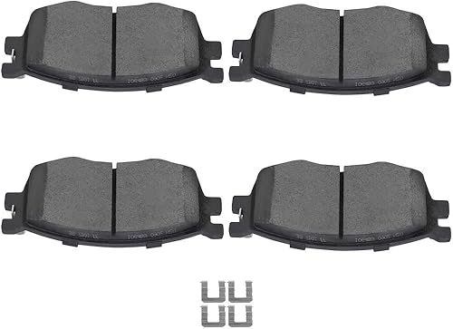 SCITOO Pastillas de freno delanteras D1156-8266 para Honda Accord 1990-1993