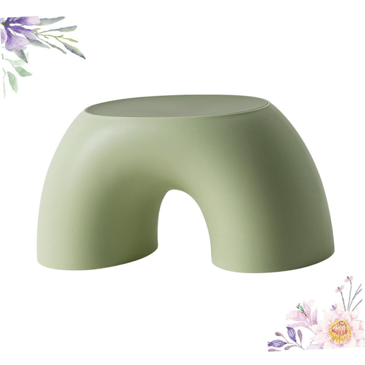 Cabilock 1pc Mini Trash Can Pink Planter Small Bench Step Stool for Kids Small Stool Swimming Headband Adult Bathroom Stool Low Stool Non-Slip