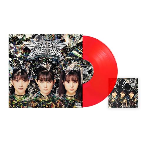 Pochette de Metal Forth Red Vinyl w/ Alternative Cover (Signed Card), Babymetal