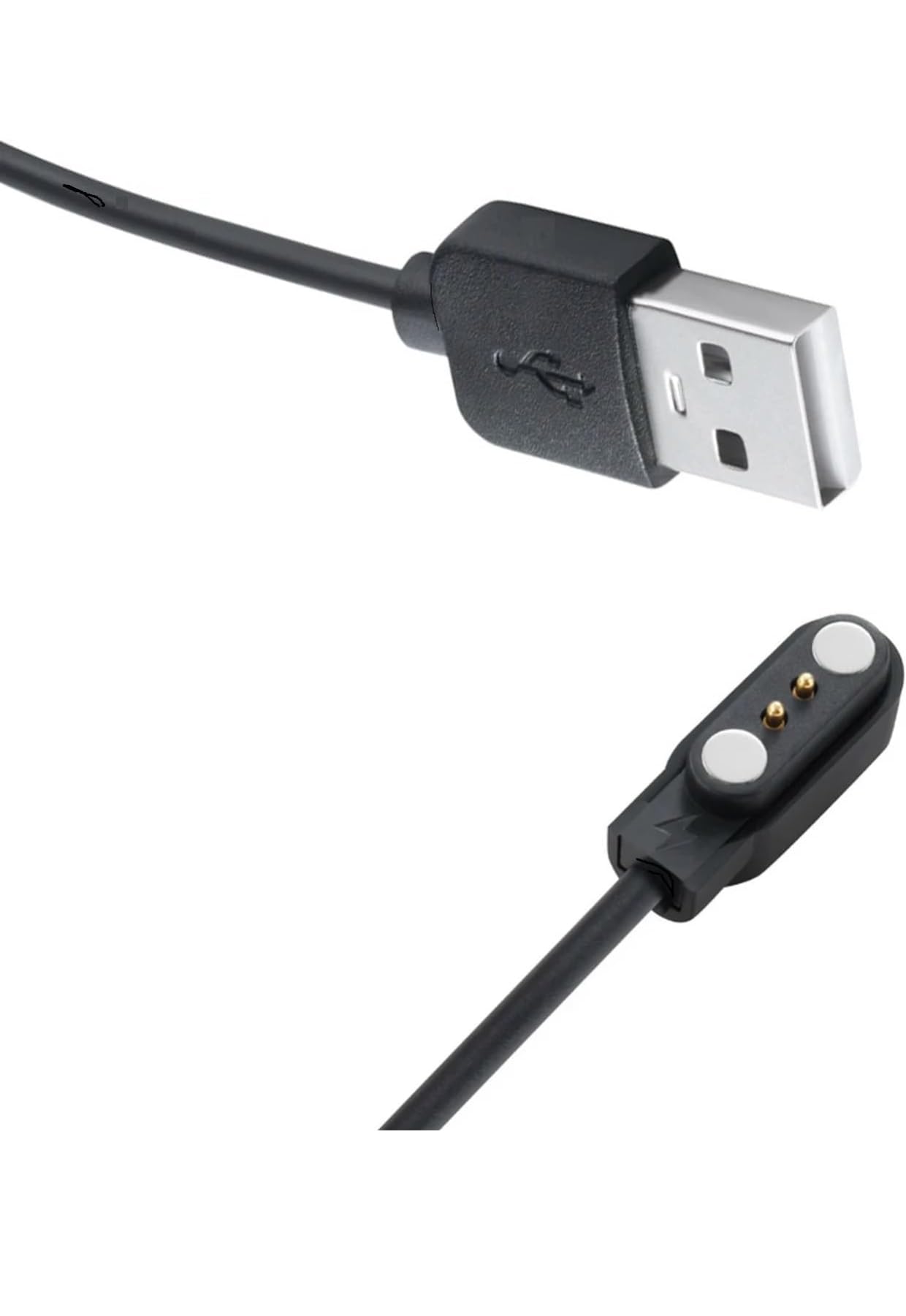 Fastrack Charger Cable For FS1, FS1 Pro & FS1 Max Smart Watch, 2 Pin Magnetic USB Cable(Compatible with Fastrack FS1, FS1 Pro, FS1 Max, Other Fastrack Smartwatch Models Will Not Work)