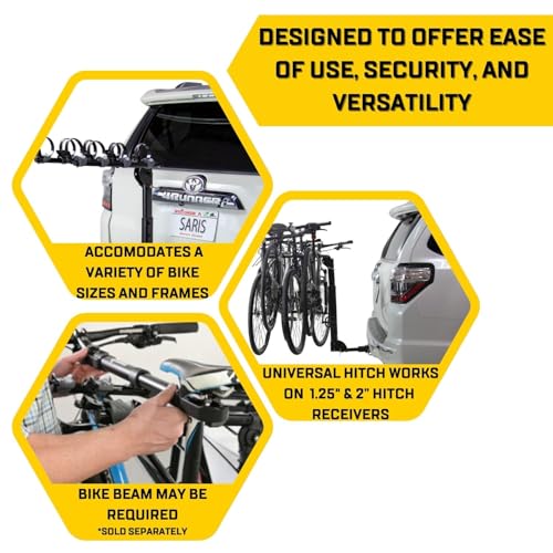 Saris Grand Slam Bike Hitch Car Rack - Image 7