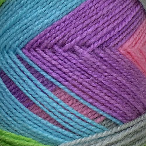 Image of Ganga Spectrum S M Pearl Green (500 gm) Wool Ball Hand Knitting Wool /Art Craft Soft Fingering Crochet Hook Yarn, Needle Knitting Yarn Thread Dyed