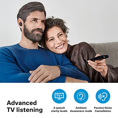 Sennheiser TV Clear Set - Wireless TV Earphones with Passive Noise Cancellation and Bluetooth - Comfortable, Wireless In-ear TV Headset - Image 2