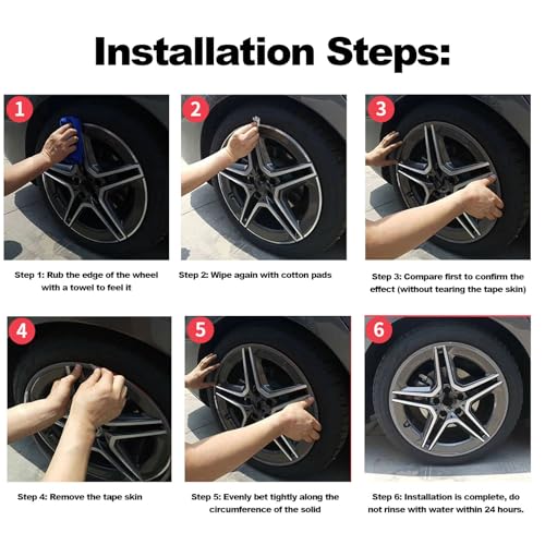 Keenso 21-Inch Alloy Rim Protector