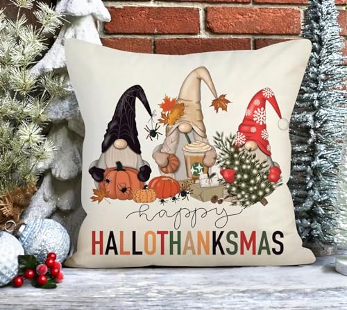Halloween-Gnome-Pillow-Covers-18×18-Fall-Autumn-Thanksgiving-Christmas-Throw-Cushion-Cases-for-Couch-Sofa-Harvest-Holiday-Farmhouse-Home-Decor-AH64 Halloween Gnome Pillow Covers 18×18 Fall Autumn Thanksgiving Christmas Throw Cushion Cases for Couch Sofa Harvest Holiday Farmhouse Home Decor AH64