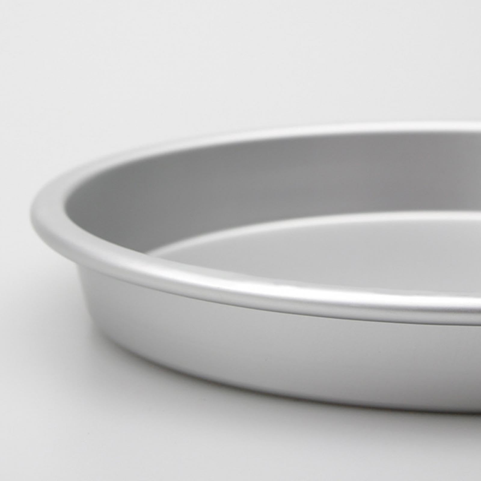 rockible 8 Inch Metal Plate for Outdoor Use - Aluminum Alloy Dish for Camping and Picnics