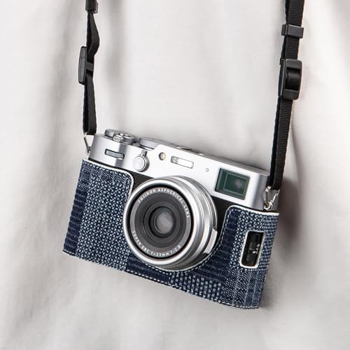 Funda de cuero vintage para cámara X100VI miniatura 6
