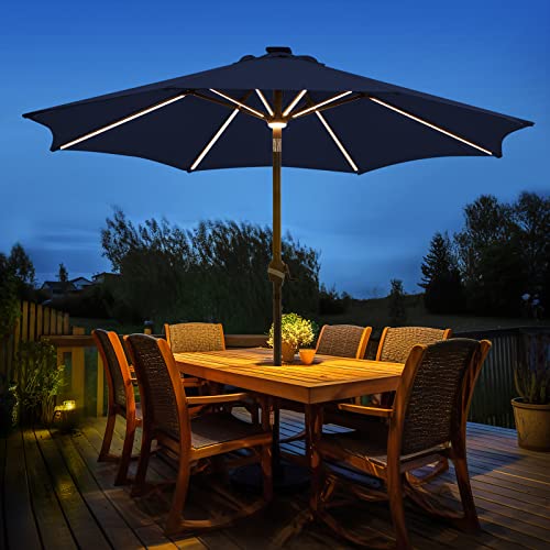 Find The Best Solar Lighted Patio Umbrella Reviews & Comparison Katynel