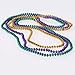 Mardi Gras Flat Bead Necklaces