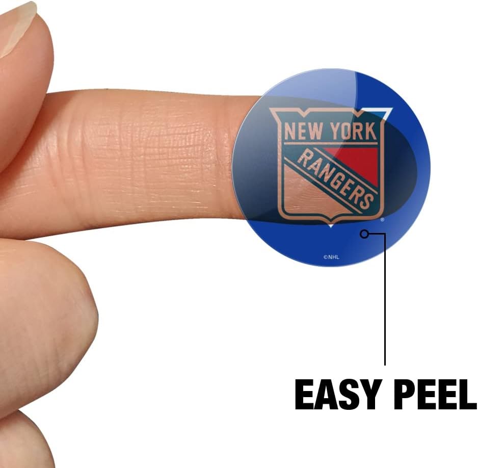 New York Rangers Logo 1" Planner Calendar Scrapbooking Crafting Clear Stickers - Image 4