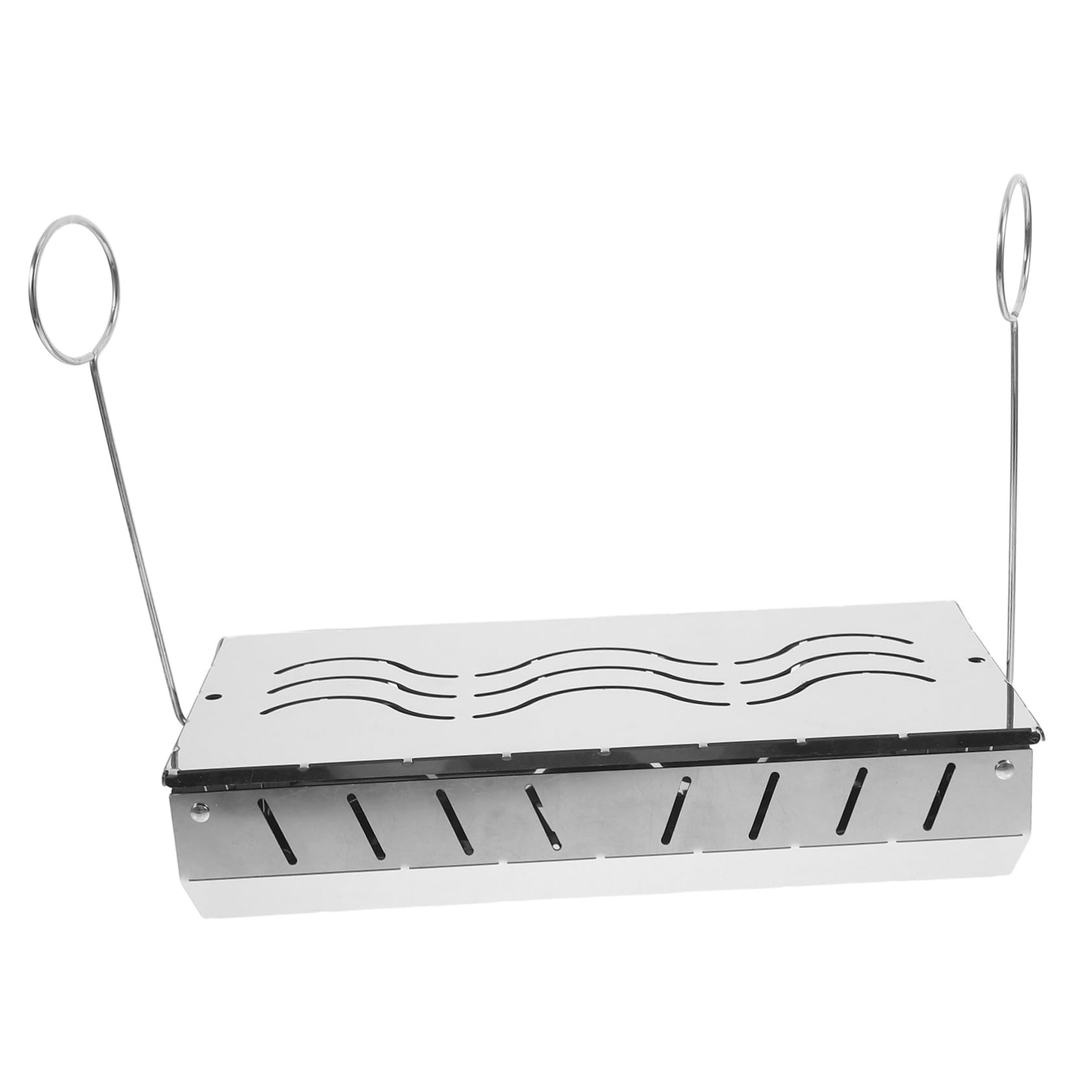 Scatola per Affumicatura in Acciaio Inox Bianca 1 Pezzo