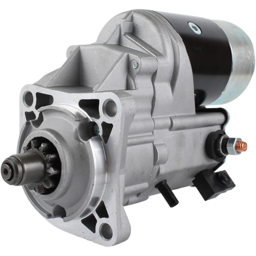 Starter STG93600 Compatible with 434F2 Backhoe Loader LYK C4.4 Engine 3054 237-0024 303-5769 3E7711 3E7905 6V0492