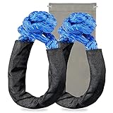 Leadrise Synthetic Soft Shackle Rope 1/2 Inch X 22 Inch (38,000lbs Breaking Strength) Soft Shackle...