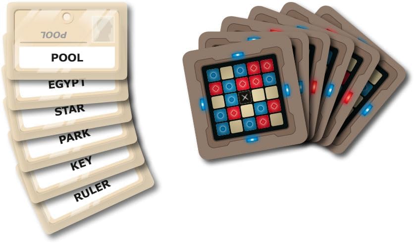 Image of Codenames Word Association Party Board Game | Strategy & Team-Based Guessing Game | Family, Friends & Adults | 2-8+ Players | Interactive Communication & Deduction Game