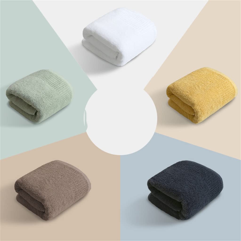 Serviette de Bain Hôtel Cinq Étoiles Coton Épaissi pour Adulte Grande Absorption