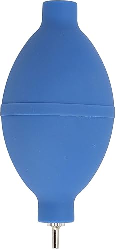 ZJchao Mini bomba de bola para apretar, reloj de plumero de aire, bola sopladora de polvo, bola de goma, flexible y fuerte de aire portátil, bola