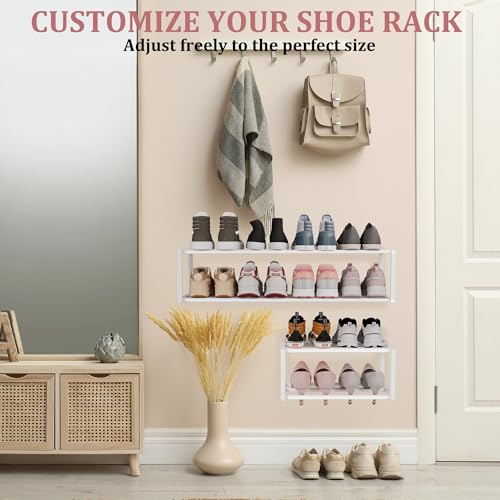 Support à chaussures en métal robuste extensible jusqu'à 8 paires