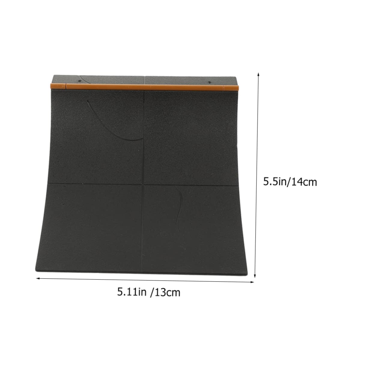 Skatepark Props 2pcs Park Ramp Parts for Boys and Girls' Skateboarding Skill Development