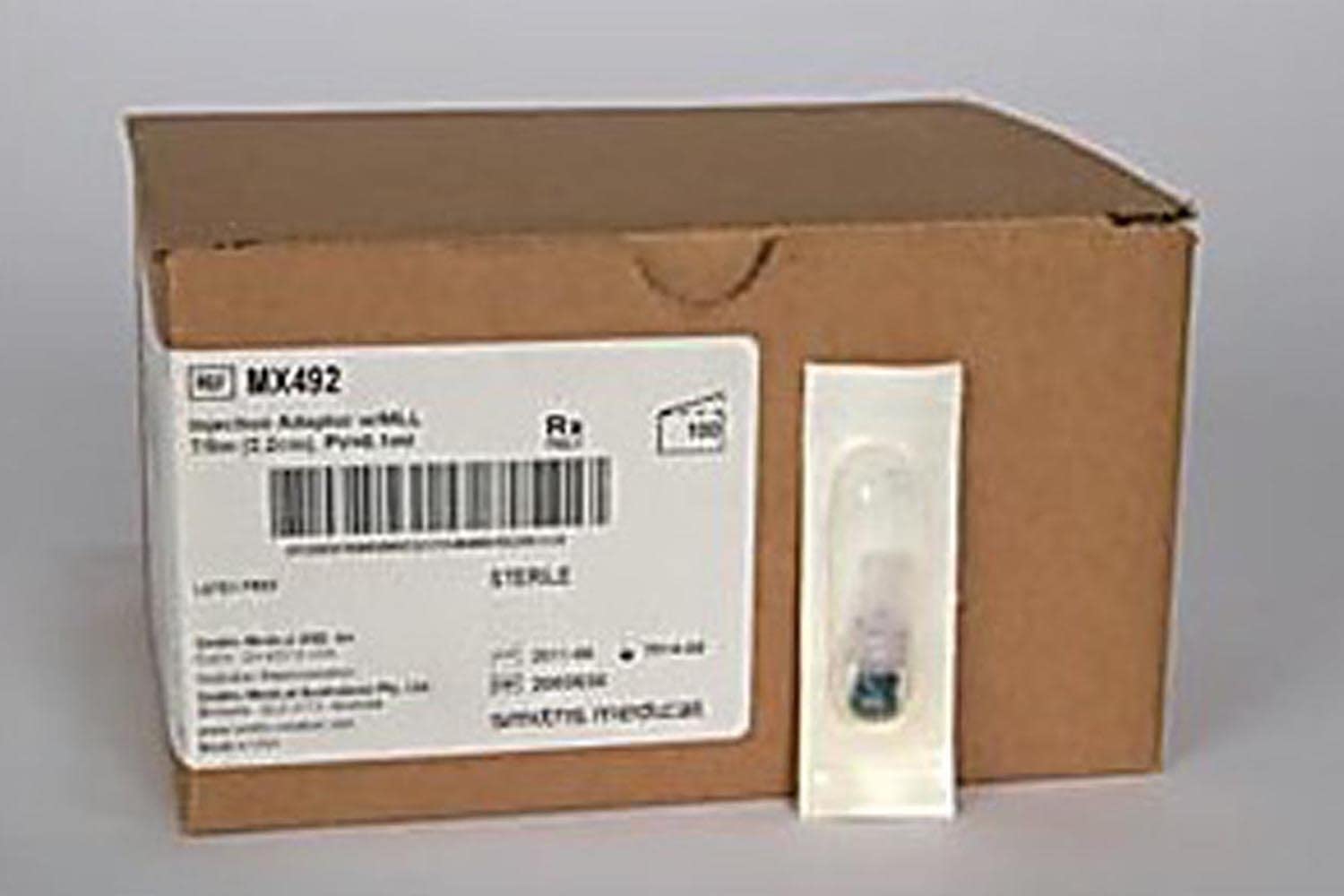 Smiths Medical ASD MDX 525350 PEEP-Keep Dual-Axis Swivel Adapter, Non-Sterile (Pack of 50)