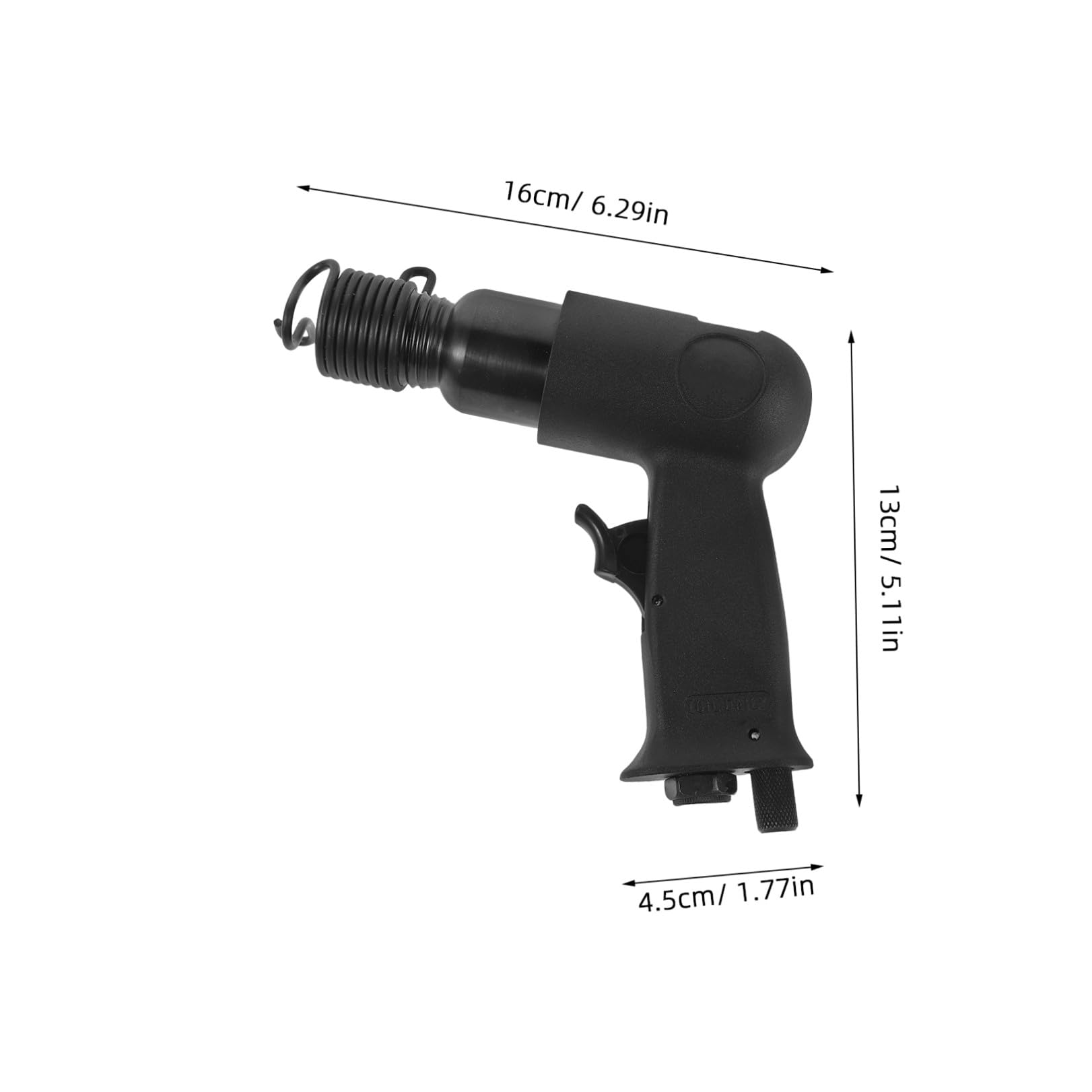 HEMOTON Kit Marteau Pneumatique avec Burins Outil Léger Ergonomique pour Réparation Automobile Élimination Rapide Rouille et Entretien des Plaquettes de Frein