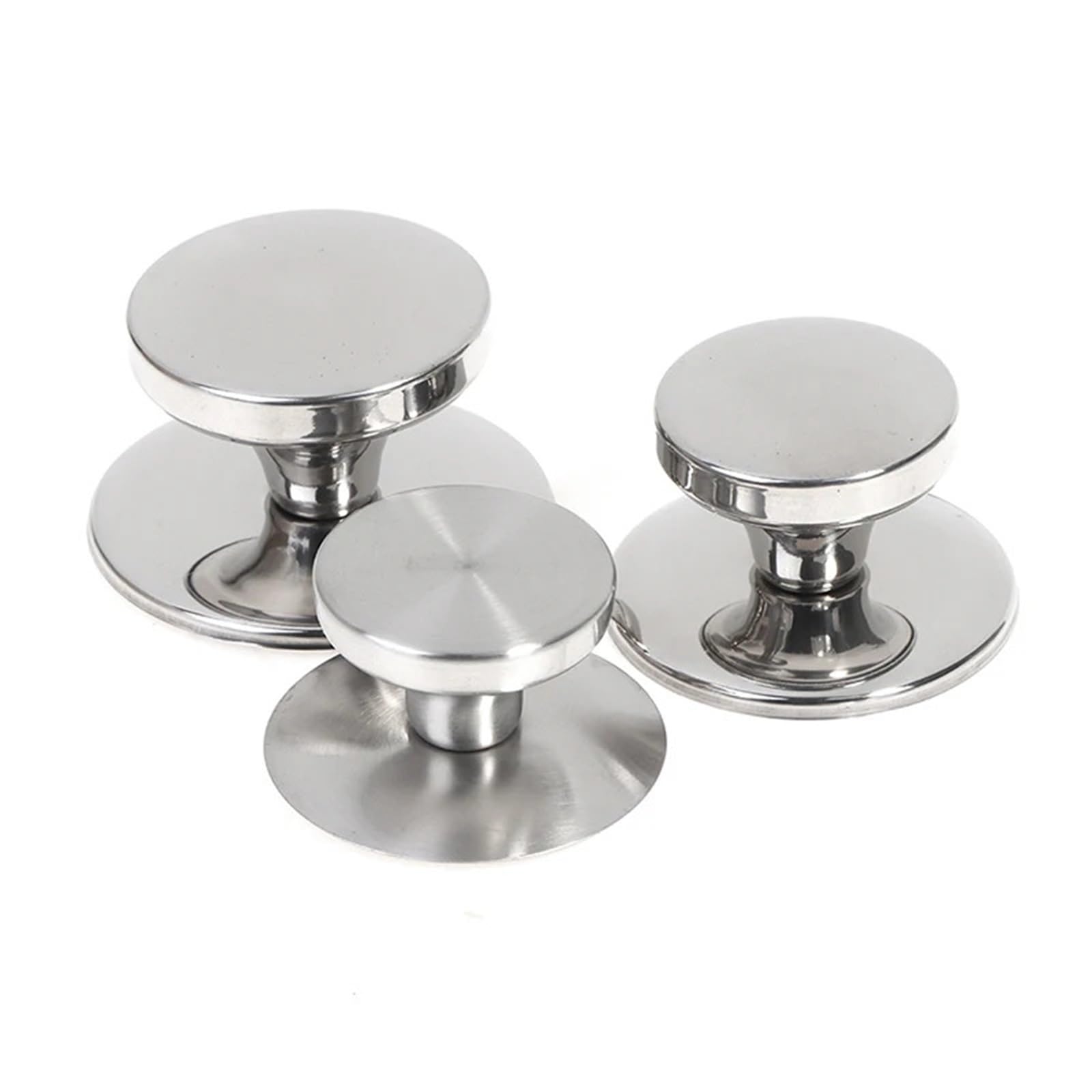 Stainless Steel Pot Handle Knob Set 15Pc Replacement Cookware Lid Grip