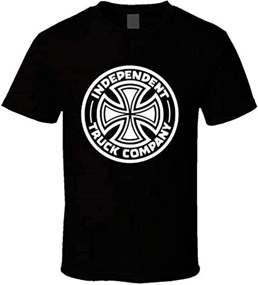 miliang Independent Truck Company Logo Symbol Black Tshirt Mens_1387 Black Black