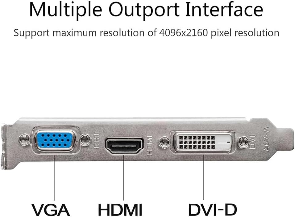 QTHREE Radeon RX 550 - Scheda grafica a basso profilo, 4 GB GDDR5 128 bit, DisplayPort HDMI DVI-D, PCI Express x8, scheda grafica per PC, DirectX 12, computer GPU QTHREE Radeon RX 550 - Scheda grafica a basso profilo, 4 GB GDDR5 128 bit, DisplayPort HDMI DVI-D, PCI Express x8, scheda grafica per PC, DirectX 12, computer GPU