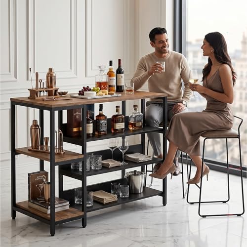 Image of Klaxon Premium Under Cabinet Wine Glass Holder - Space-Saving, Upside-Down Storage for Home, Mini Bar & Pub, Stainless Steel Hanging Rack Organizer (FD & Black, Standard)