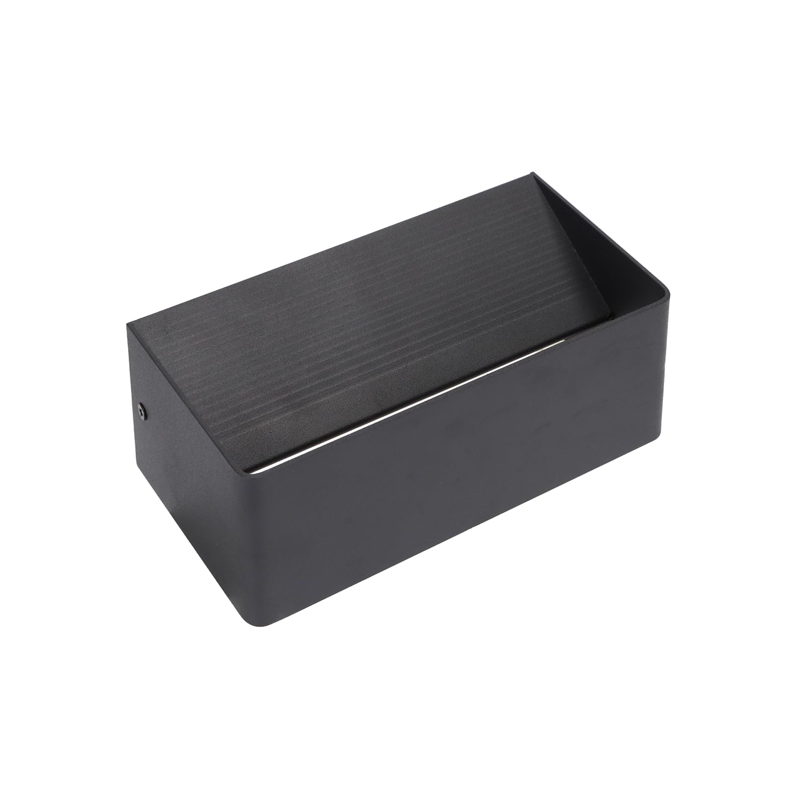 Aplique de pared metálico negro Blendend 12.5W de iluminación eficiente