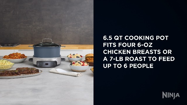 Ninja Foodi Everyday PossibleCooker Pro 6.5‑Qt Slow Cooker, Multi